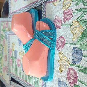 Vince Camuto blue sandals